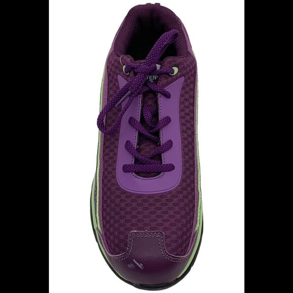 Avenger Women's A1010 Electra CT Work Boots Purple/Green - Wide - Picture 2 of 3